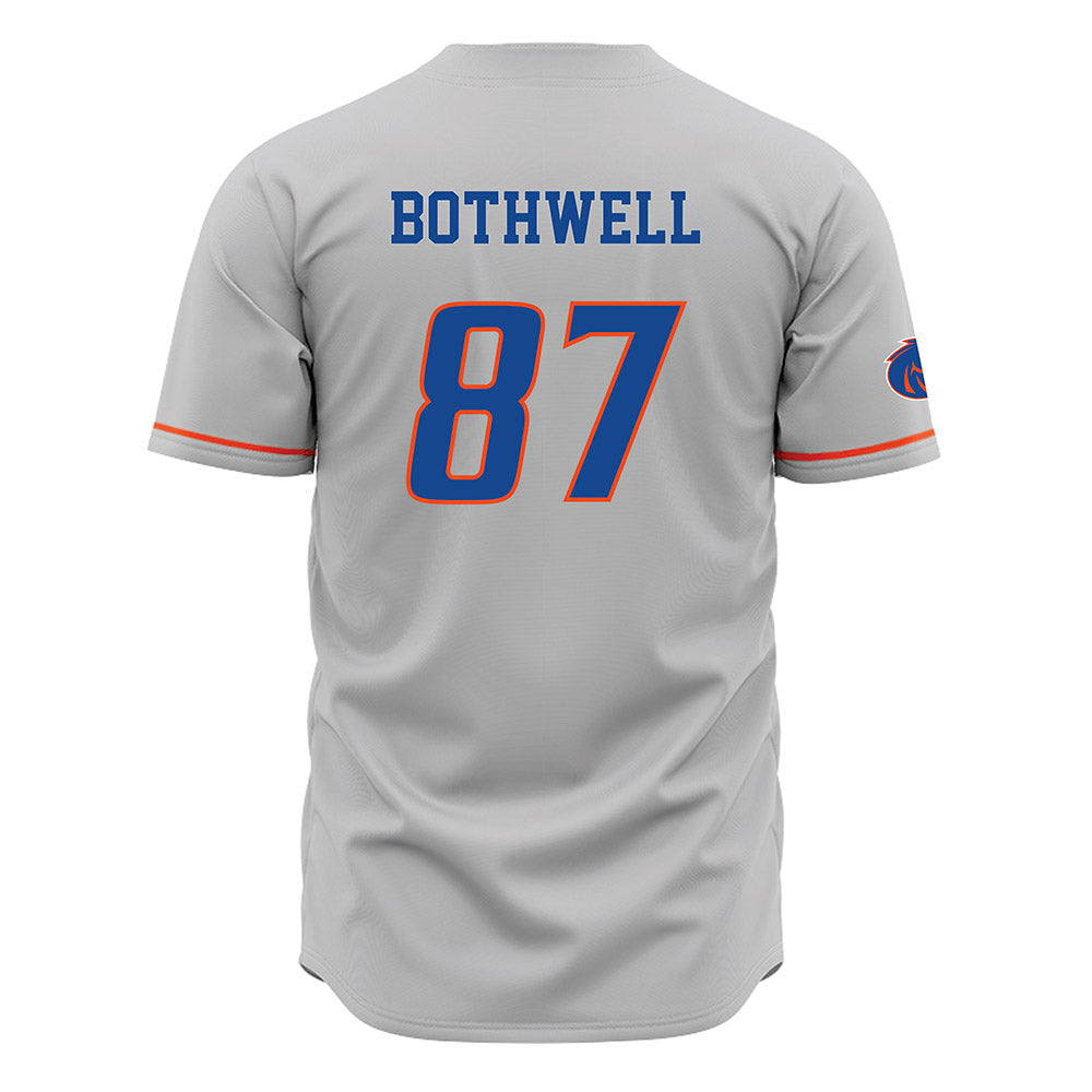 Boise State - NCAA Football : Mitch Bothwell - Grey Jersey