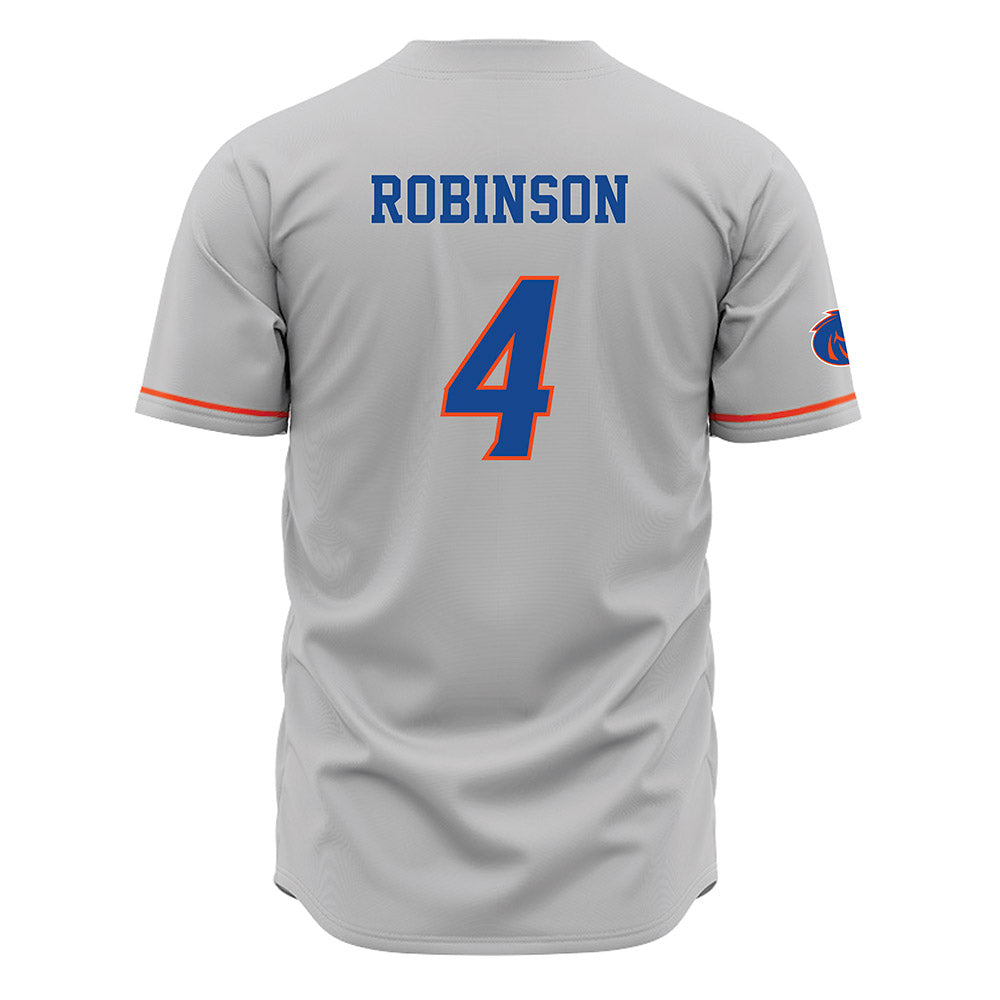 Boise State - NCAA Football : Rodney Robinson - Grey Jersey