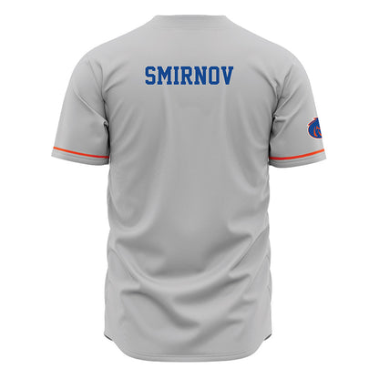 Boise State - NCAA Women's Gymnastics : Victoria Smirnov - Grey Jersey