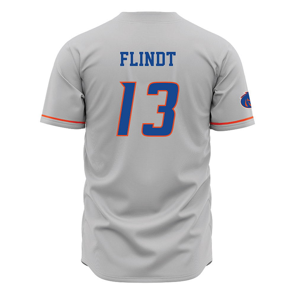 Boise State - NCAA Softball : Alyssa Flindt - Grey Jersey-1