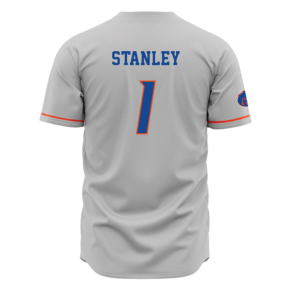 Boise State - NCAA Men's Basketball : O'Mar Stanley - Grey Jersey