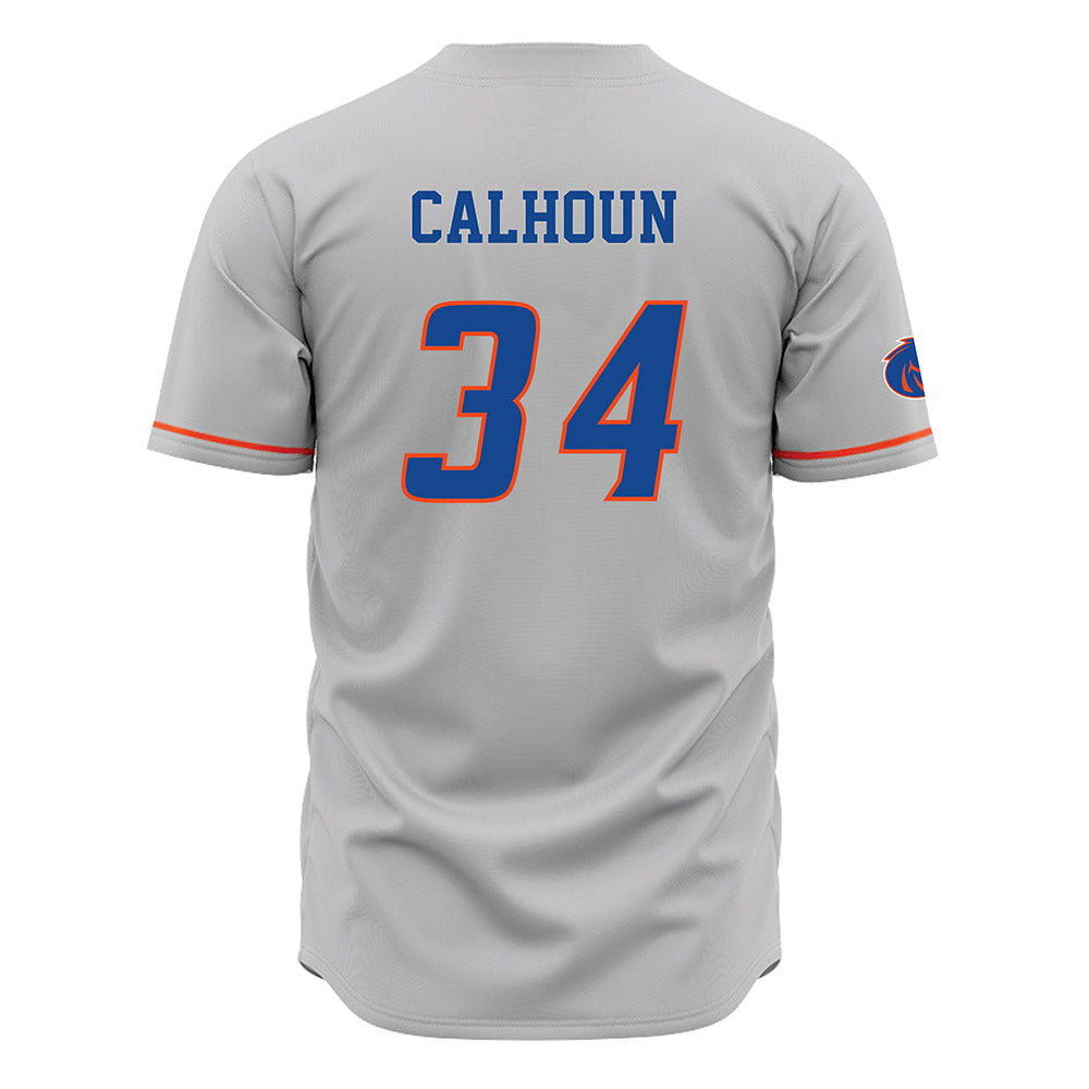 Boise State - NCAA Football : Dominik Calhoun - Grey Jersey-1