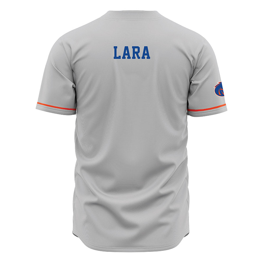 Boise State - NCAA Men's Track & Field : Noah Lara - Grey Jersey-1