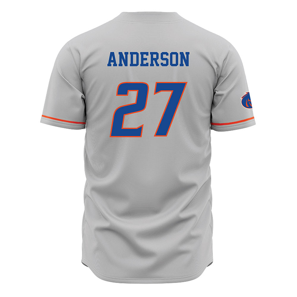 Boise State - NCAA Women's Soccer : Oakley Anderson - Grey Jersey