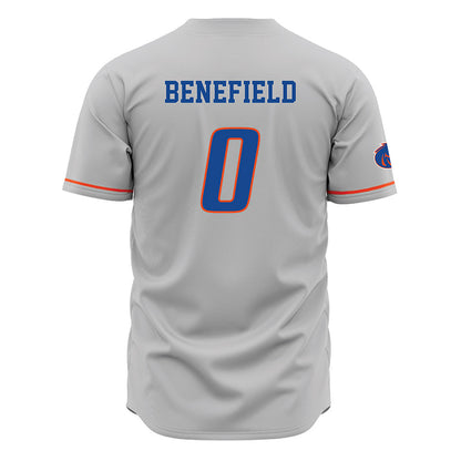 Boise State - NCAA Football : Ty Benefield - Grey Jersey