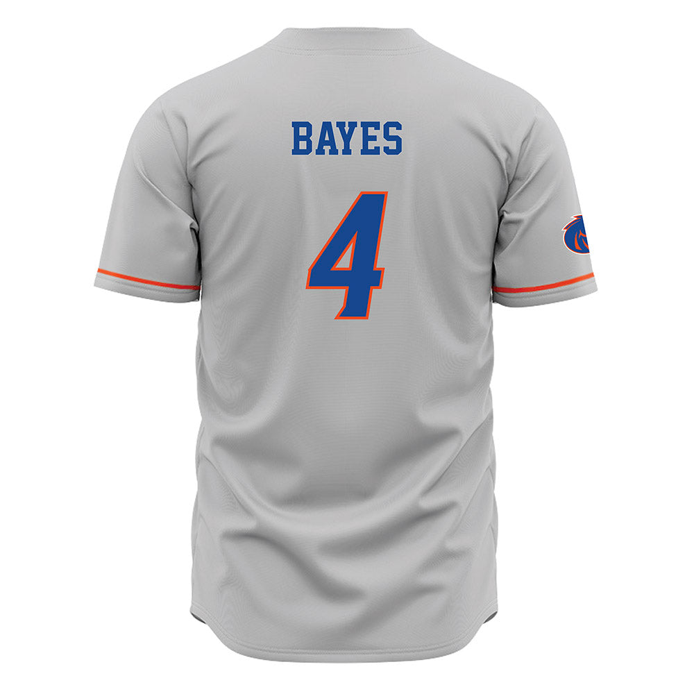 Boise State - NCAA Women's Basketball : Dani Bayes - Grey Jersey-1
