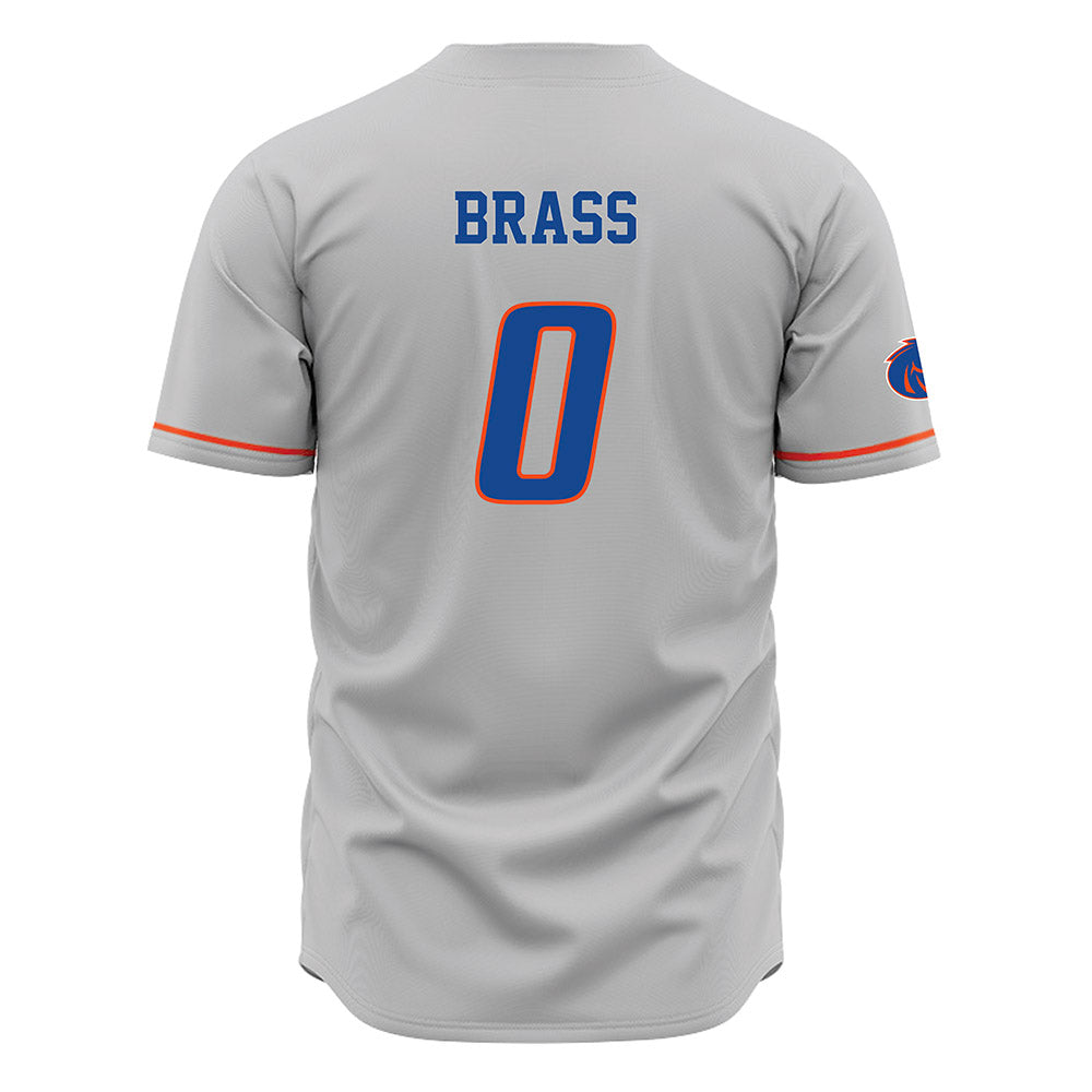 Boise State - NCAA Women's Soccer : Jazmyn Brass - Grey Jersey