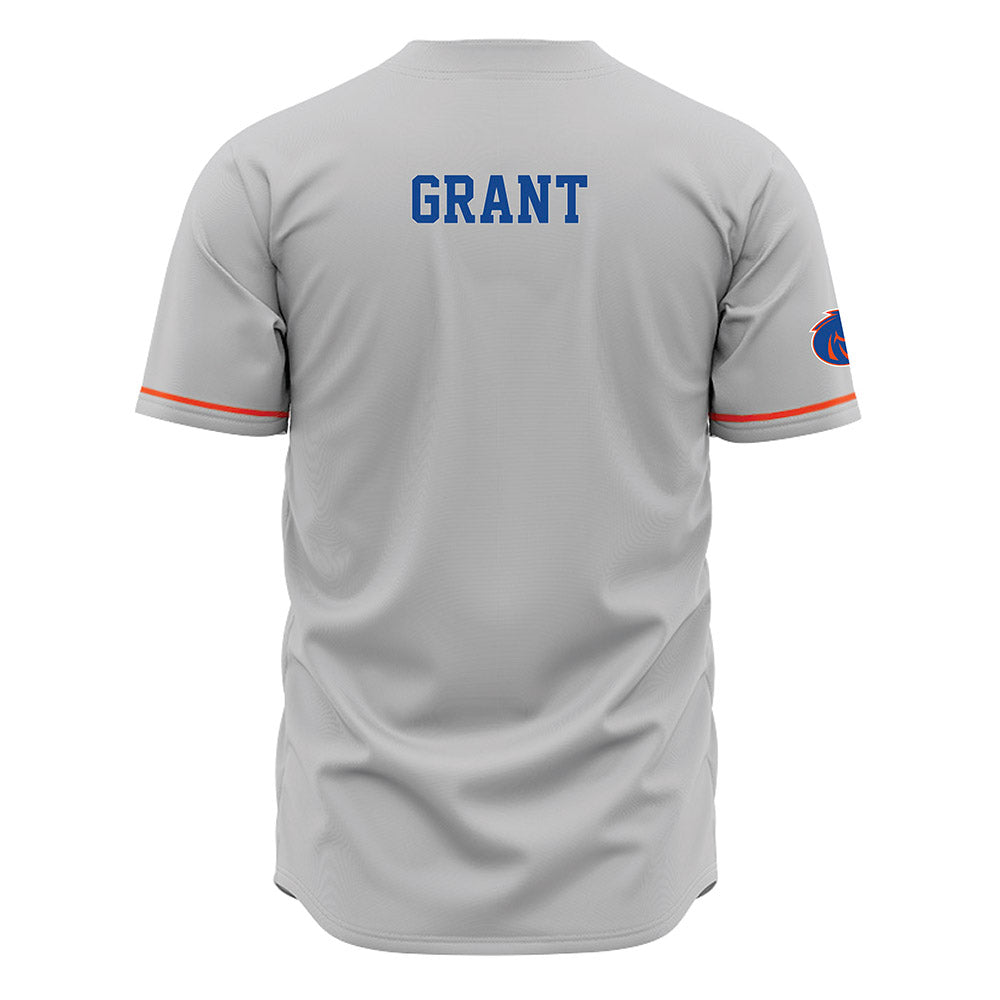Boise State - NCAA Men's Track & Field : Tyler Grant - Grey Jersey-1