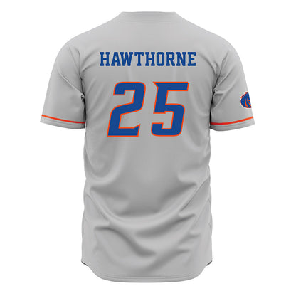 Boise State - NCAA Football : Nick Hawthorne - Grey Jersey