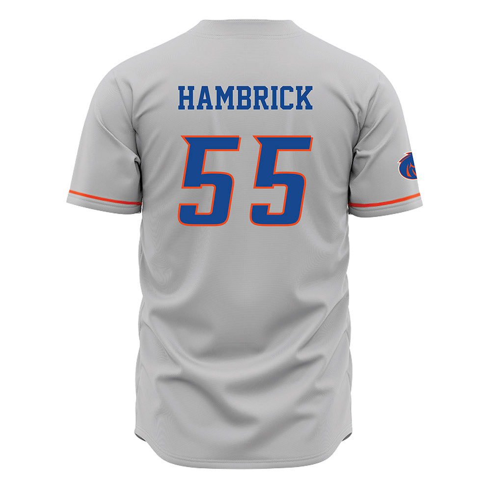 Boise State - NCAA Football : Gavin Hambrick - Grey Jersey