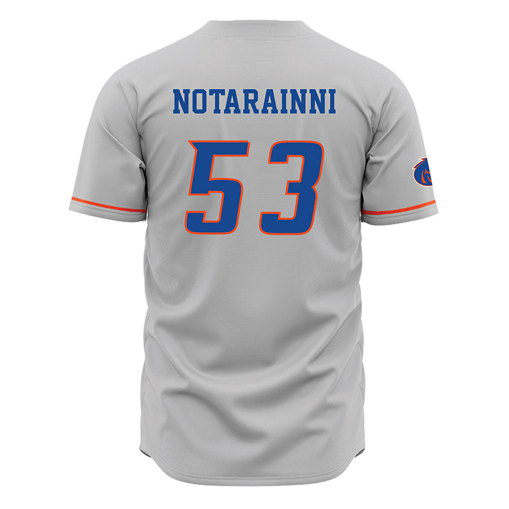 Boise State - NCAA Football : Marco Notarainni - Grey Jersey