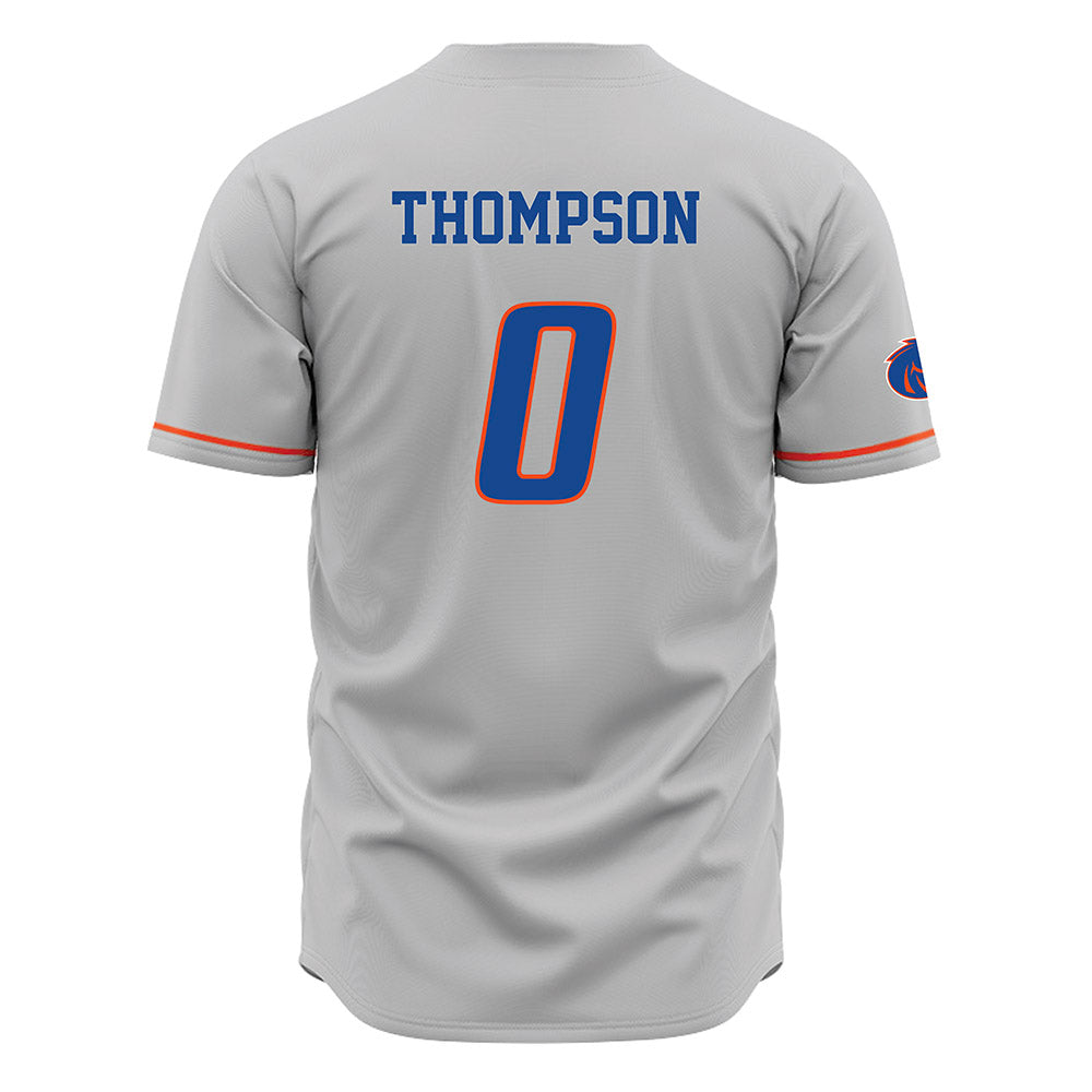 Boise State - NCAA Women's Basketball : Tatum Thompson - Grey Jersey-1