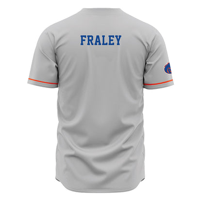 Boise State - NCAA Men's Track & Field : Xavier Fraley - Grey Jersey-1