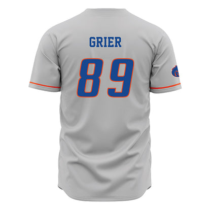 Boise State - NCAA Football : Jackson Grier - Grey Jersey