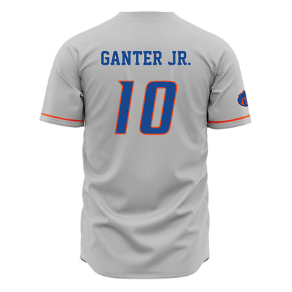 Boise State - NCAA Football : Derek Ganter Jr. - Grey Jersey-1