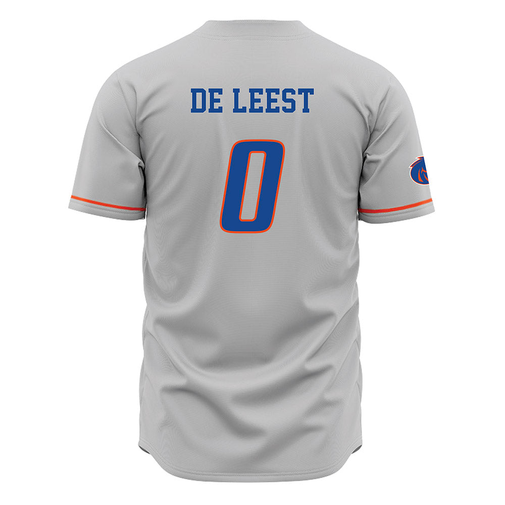 Boise State - NCAA Women's Soccer : Ava de Leest - Grey Jersey-1