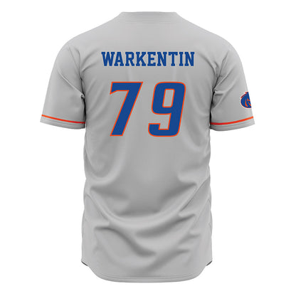 Boise State - NCAA Football : Connor Warkentin - Grey Jersey