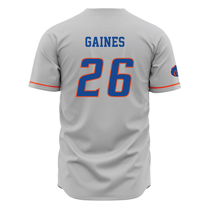 Boise State - NCAA Football : Sire Gaines - Grey Jersey