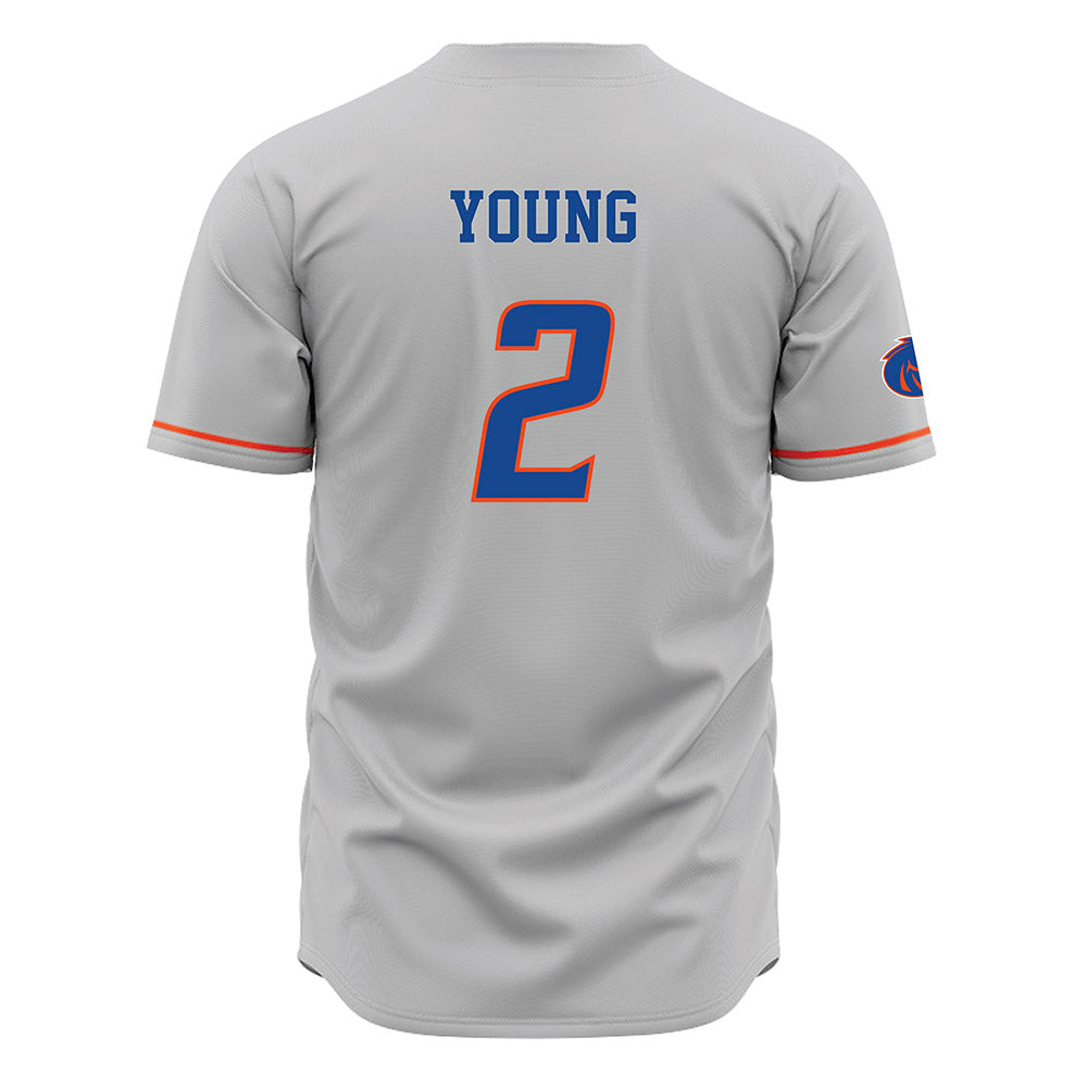 Boise State - NCAA Women's Soccer : Jasmin Young - Grey Jersey