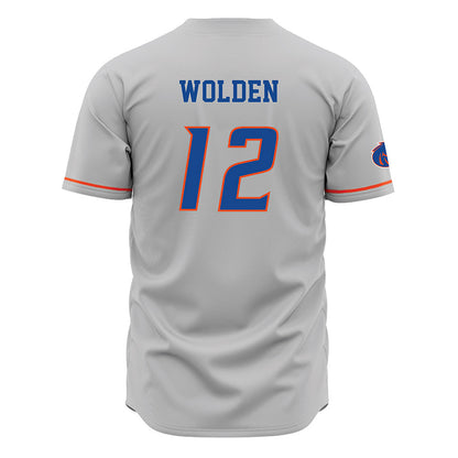 Boise State - NCAA Beach Volleyball : Addi Wolden - Grey Jersey-1