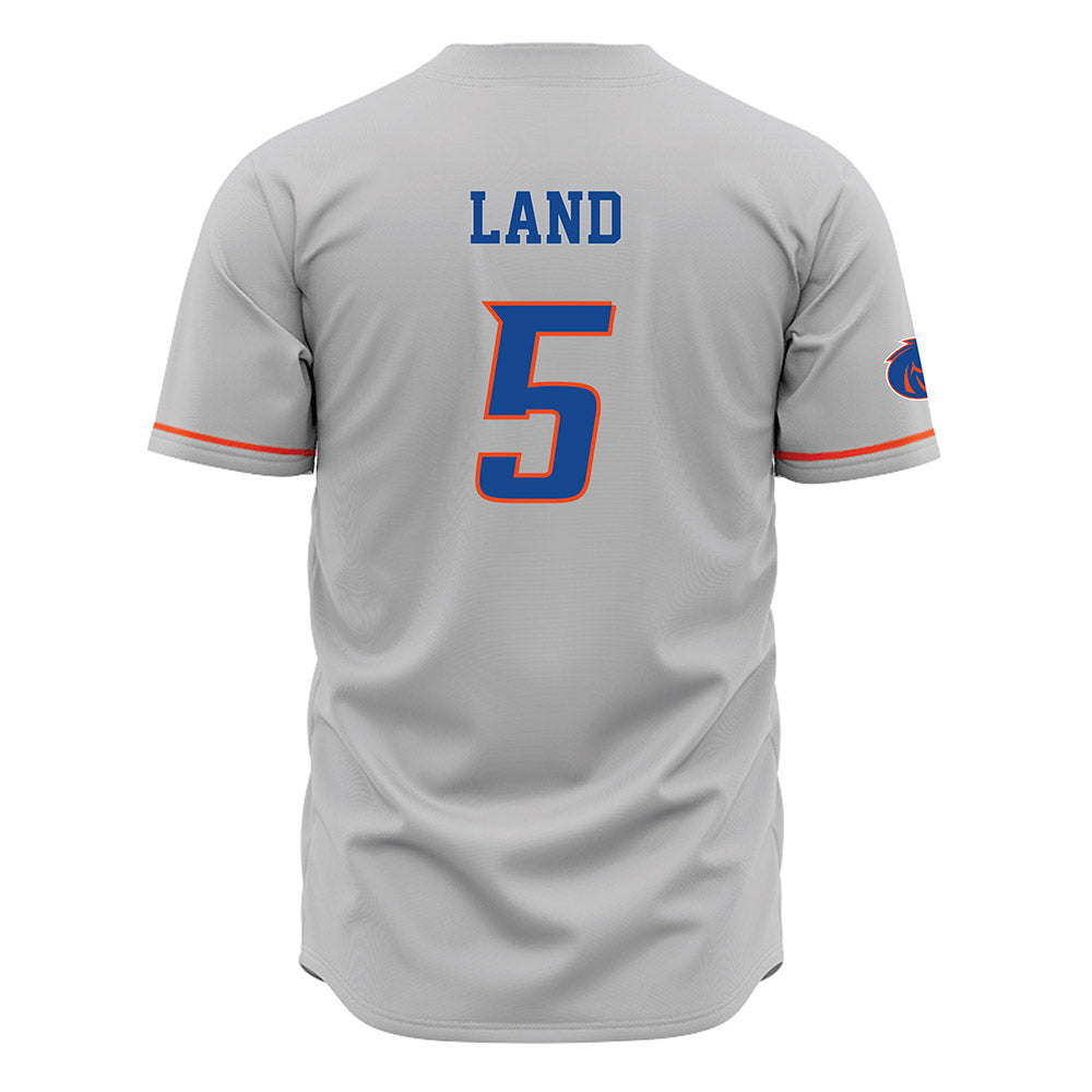 Boise State - NCAA Women's Soccer : Jayla Land - Grey Jersey