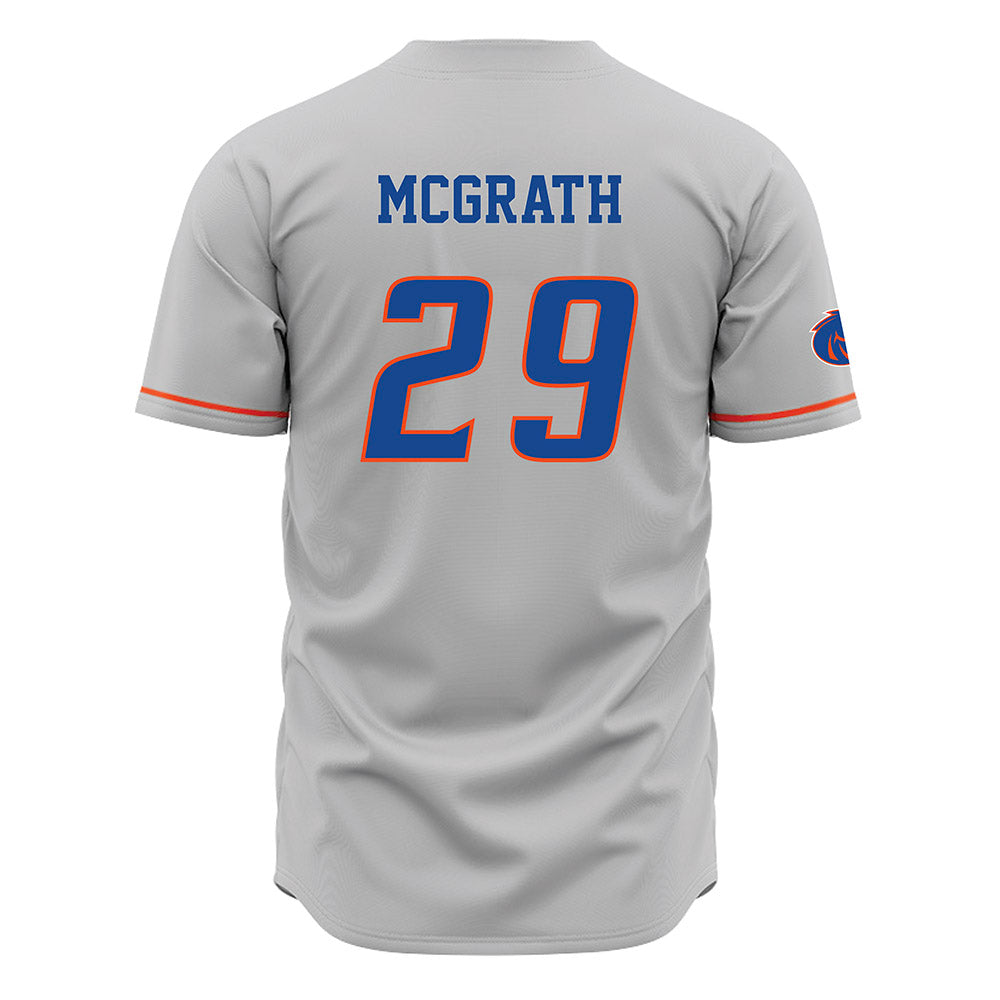 Boise State - NCAA Women's Soccer : Anna McGrath - Grey Jersey-1