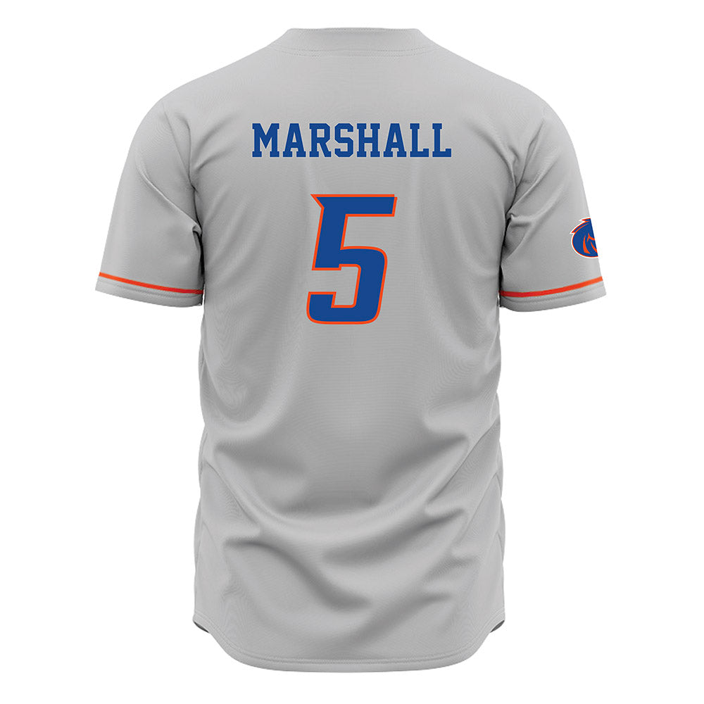 Boise State - NCAA Football : Chris Marshall - Grey Jersey-1
