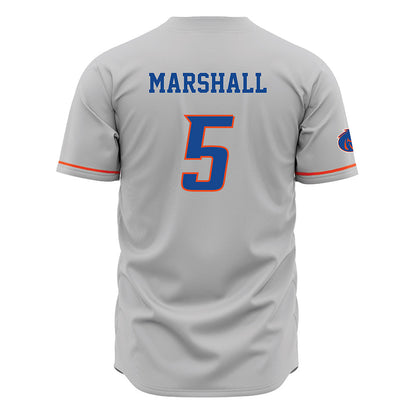 Boise State - NCAA Football : Chris Marshall - Grey Jersey-1
