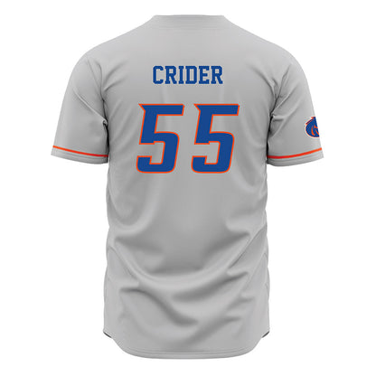 Boise State - NCAA Softball : Jorja Crider - Grey Jersey-1