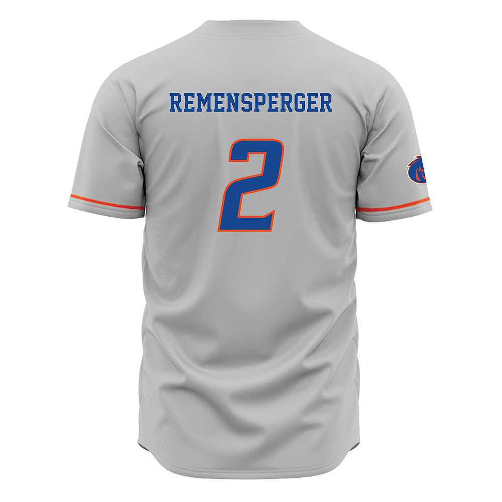 Boise State - NCAA Women's Volleyball : Kierstin Remensperger - Grey Jersey