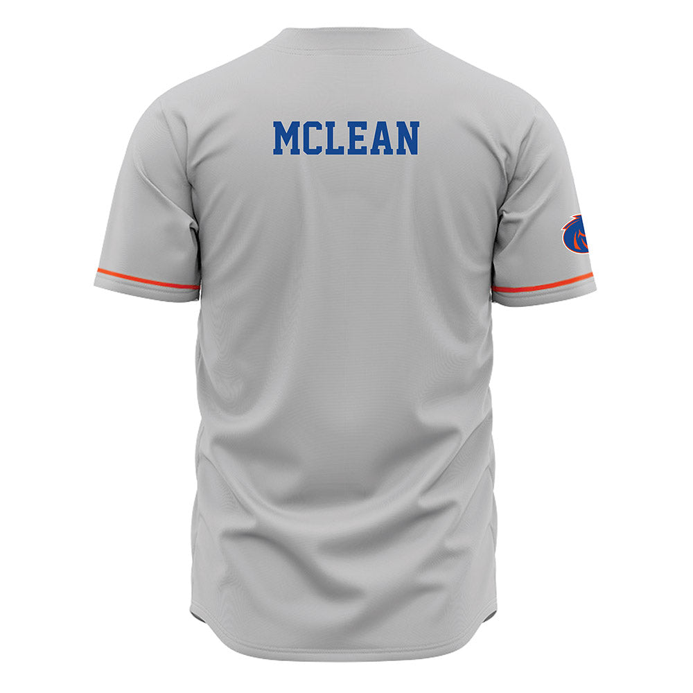 Boise State - NCAA Women's Track & Field : Kinlee McLean - Grey Jersey-1