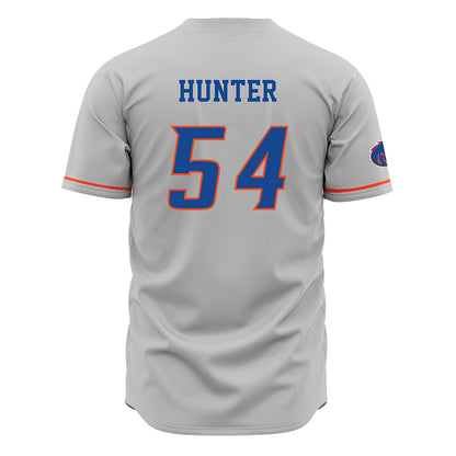 Boise State - NCAA Football : Gabriel Hunter - Grey Jersey