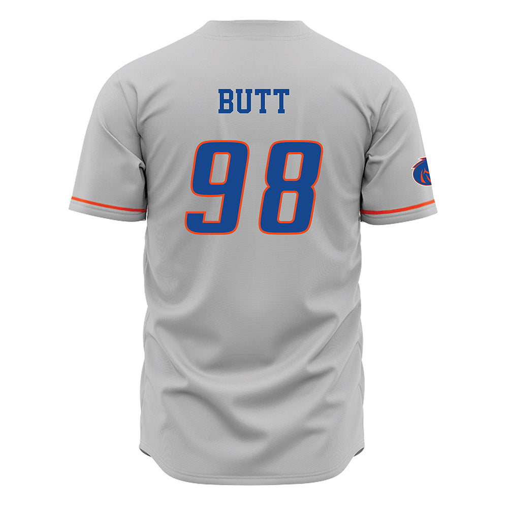 Boise State - NCAA Softball : Makenzie Butt - Grey Jersey-1