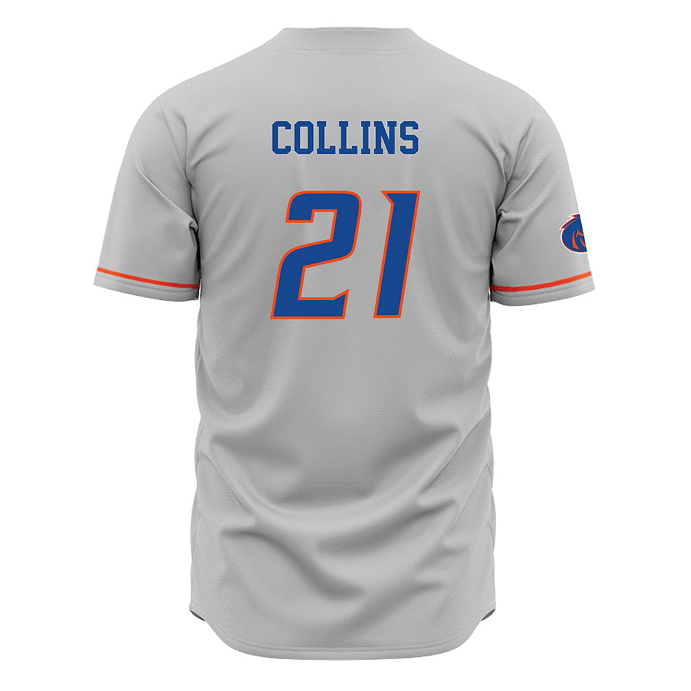 Boise State - NCAA Women's Soccer : Olivia Collins - Grey Jersey