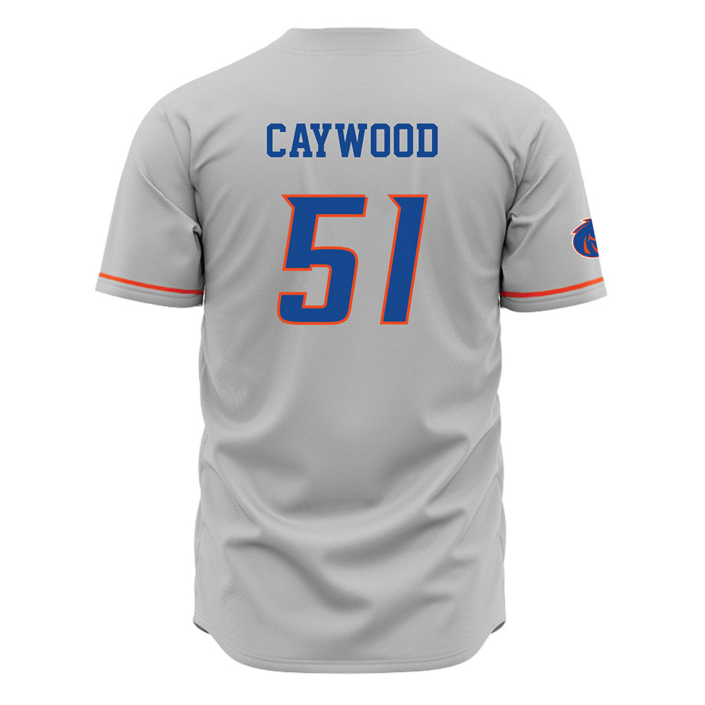 Boise State - NCAA Football : Roman Caywood - Grey Jersey