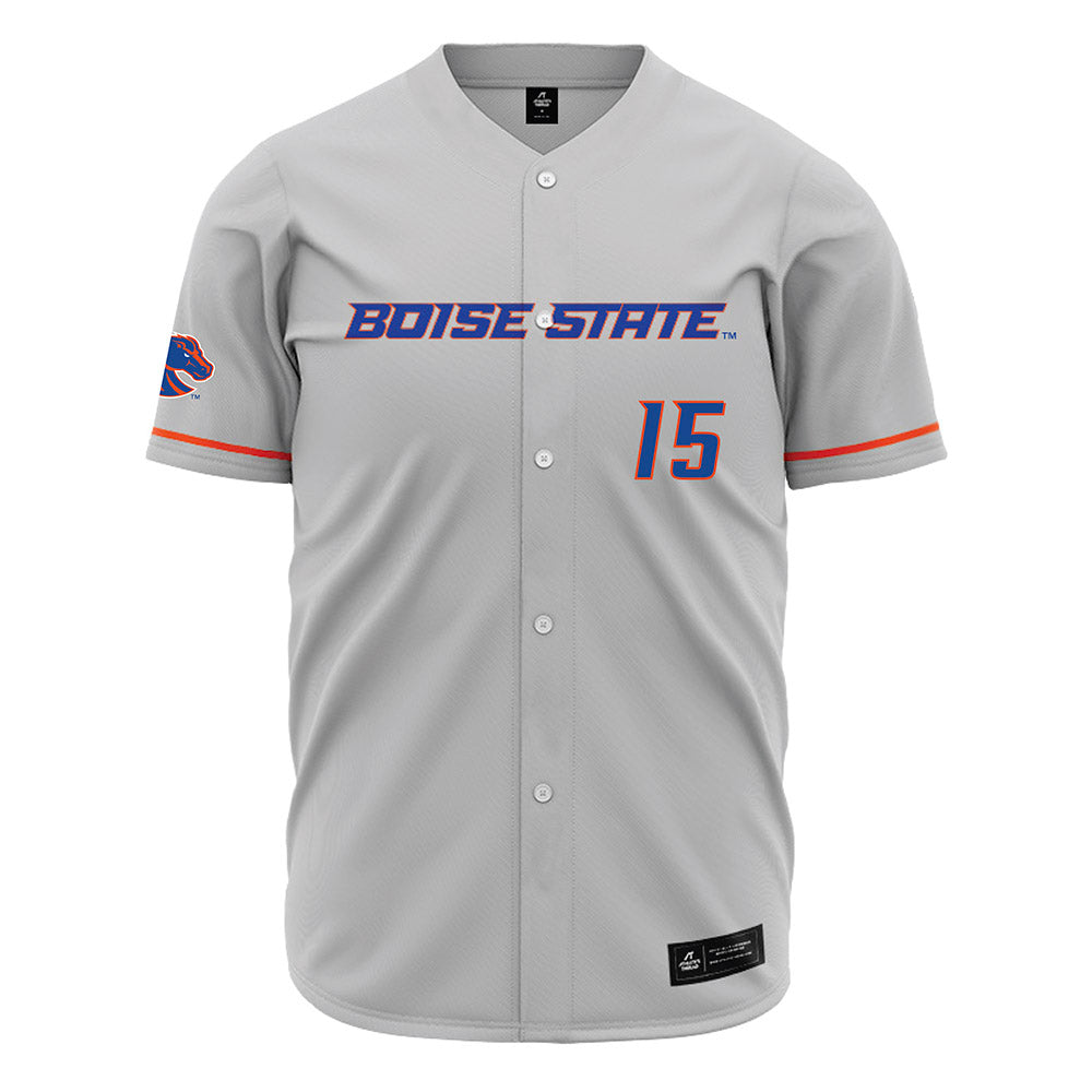 Boise State - NCAA Football : Tyler Wegis - Grey Jersey