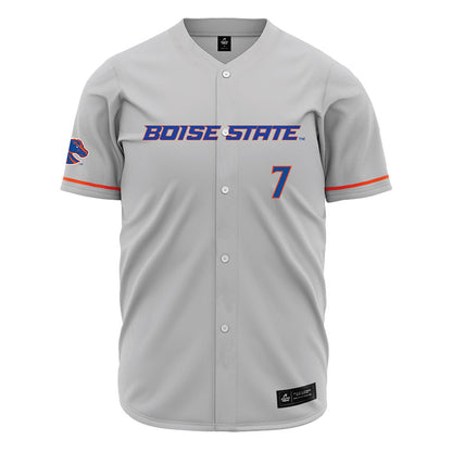 Boise State - NCAA Beach Volleyball : Addison Moss - Grey Jersey-0