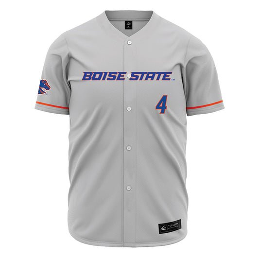 Boise State - NCAA Men's Basketball : Dylan Andrews - Grey Jersey-0