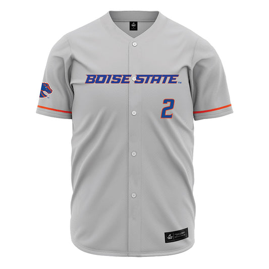 Boise State - NCAA Football : Gavin Dombrowsky - Grey Jersey-0