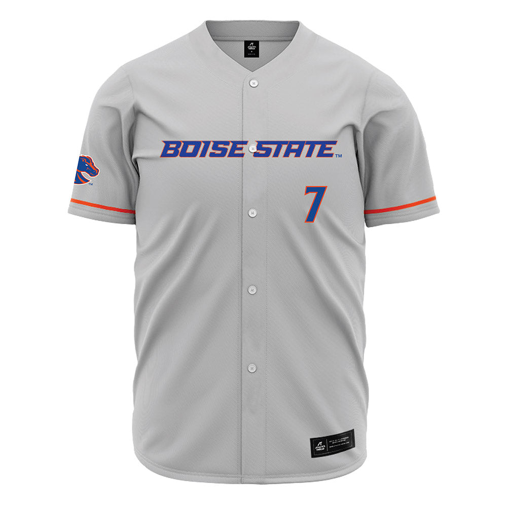 Boise State - NCAA Softball : Keely Gousha - Grey Jersey-0