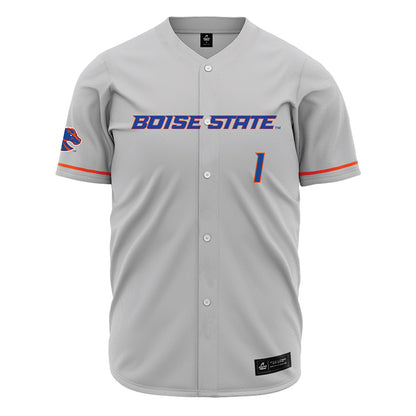 Boise State - NCAA Men's Basketball : Aginaldo Neto - Grey Jersey-0