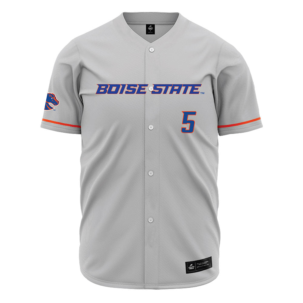 Boise State - NCAA Women's Soccer : Jayla Land - Grey Jersey