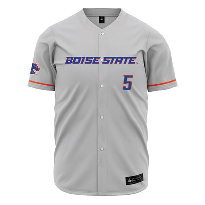 Boise State - NCAA Women's Soccer : Jayla Land - Grey Jersey