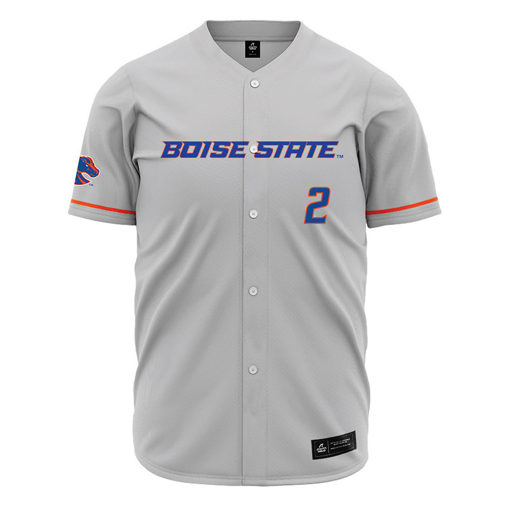 Boise State - NCAA Women's Soccer : Natalie Collins - Grey Jersey-0