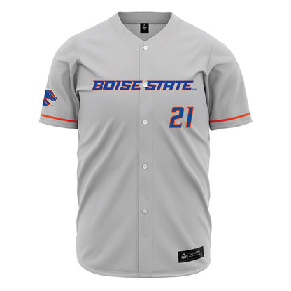 Boise State - NCAA Women's Soccer : Olivia Collins - Grey Jersey