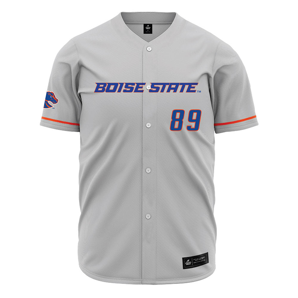 Boise State - NCAA Football : Jackson Grier - Grey Jersey