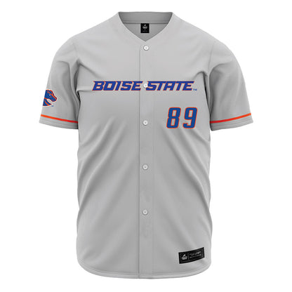 Boise State - NCAA Football : Jackson Grier - Grey Jersey