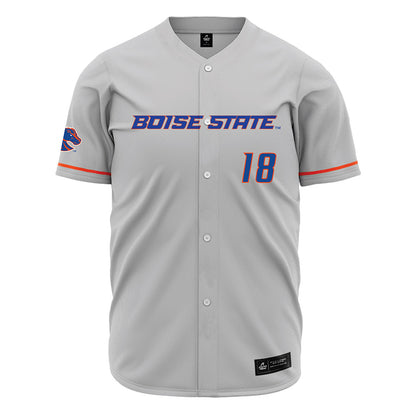 Boise State - NCAA Football : Gabe Tahir - Grey Jersey