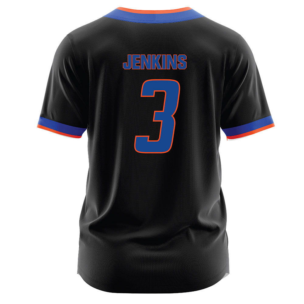 Boise State - NCAA Softball : Talia Jenkins - Black Jersey-1
