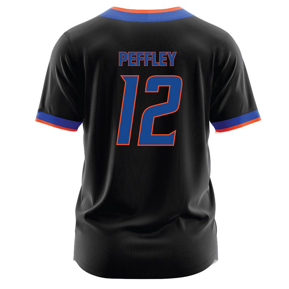 Boise State - NCAA Softball : Grace Peffley - Black Jersey-1